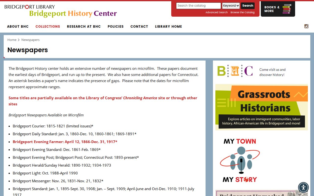 Fairfield city directory Bridgeport historical newspaper collection